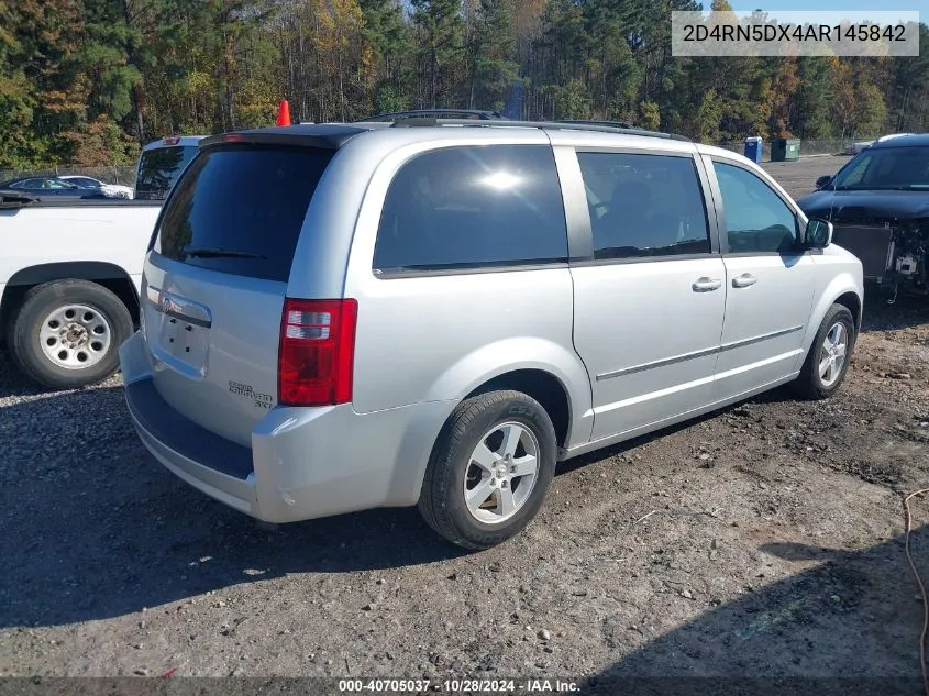 2010 Dodge Grand Caravan Sxt VIN: 2D4RN5DX4AR145842 Lot: 40705037