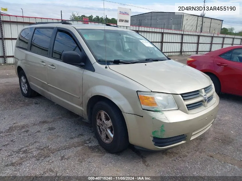 2010 Dodge Grand Caravan Hero VIN: 2D4RN3D13AR455190 Lot: 40715240