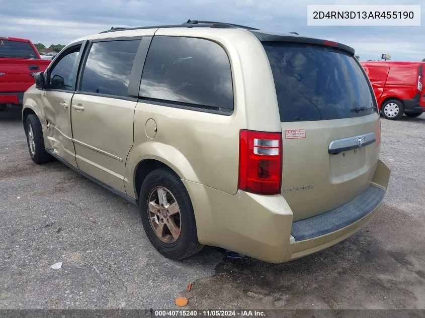 2010 Dodge Grand Caravan Hero VIN: 2D4RN3D13AR455190 Lot: 40715240