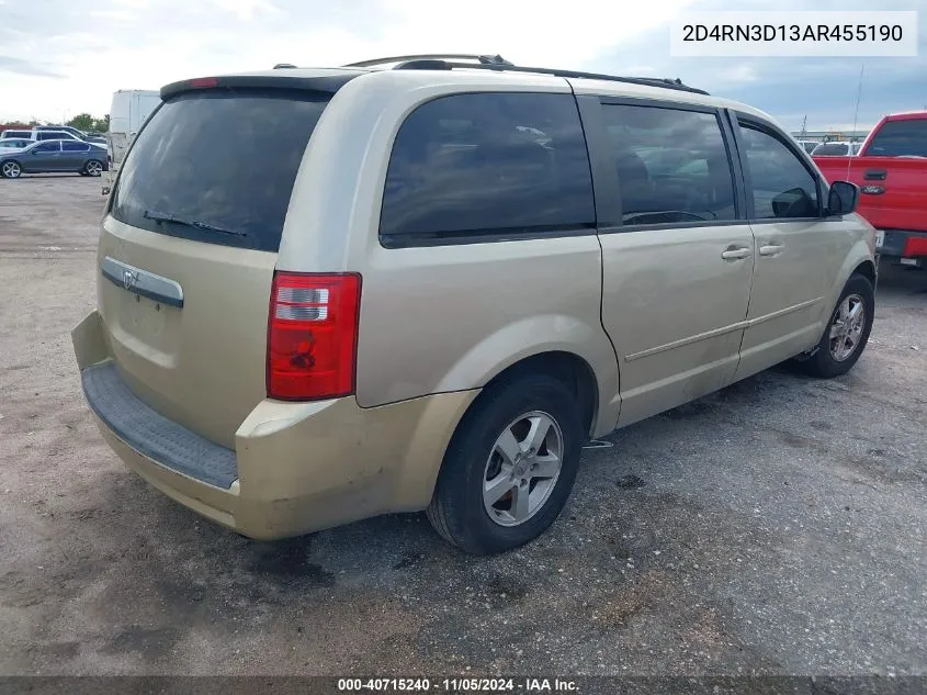 2010 Dodge Grand Caravan Hero VIN: 2D4RN3D13AR455190 Lot: 40715240