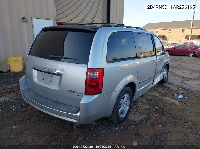 2010 Dodge Grand Caravan Sxt VIN: 2D4RN5D11AR256165 Lot: 40722430