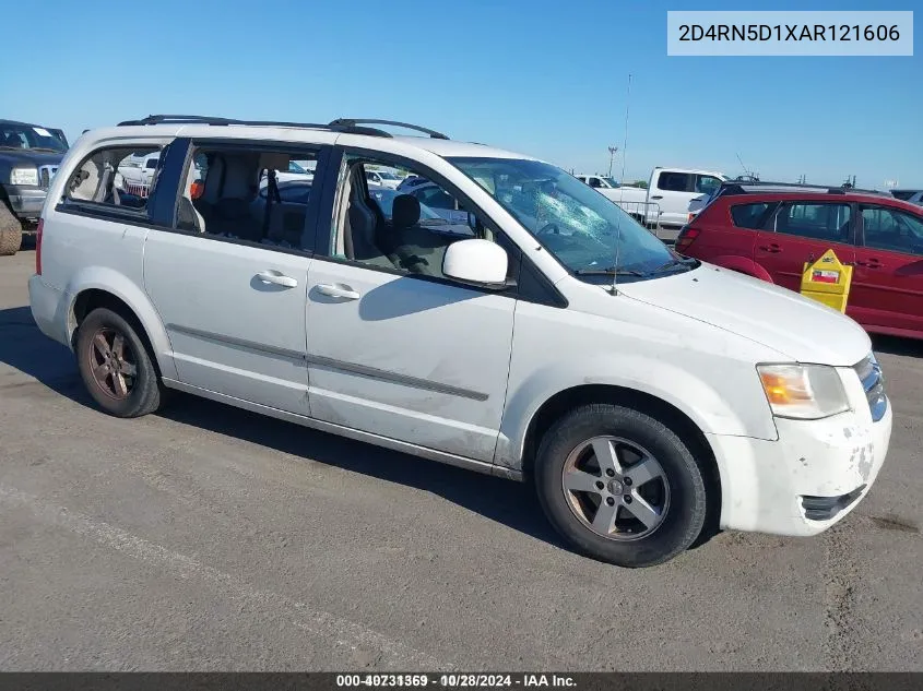 2010 Dodge Grand Caravan Sxt VIN: 2D4RN5D1XAR121606 Lot: 40731369