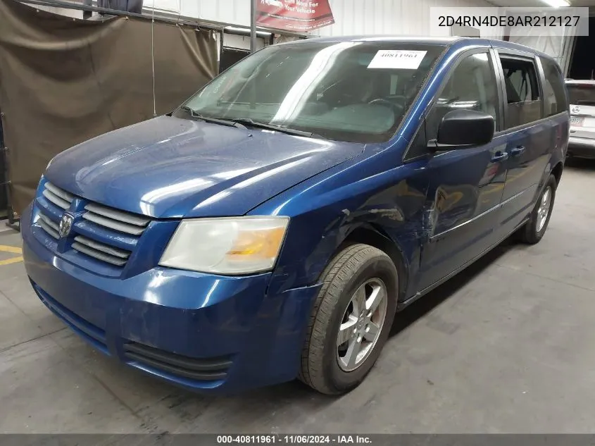 2010 Dodge Grand Caravan Se VIN: 2D4RN4DE8AR212127 Lot: 40811961