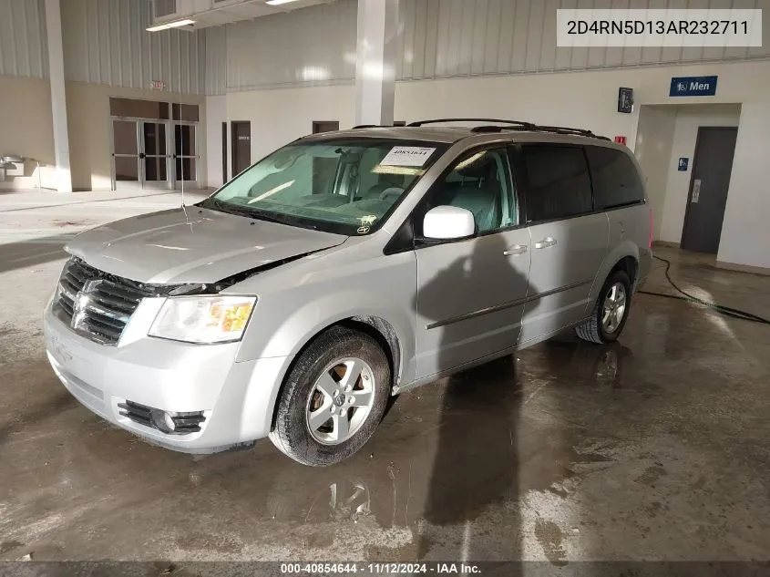 2010 Dodge Grand Caravan Sxt VIN: 2D4RN5D13AR232711 Lot: 40854644