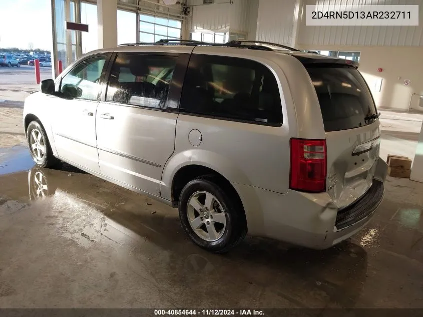 2010 Dodge Grand Caravan Sxt VIN: 2D4RN5D13AR232711 Lot: 40854644