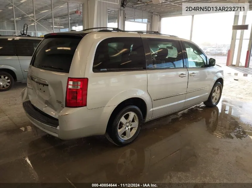 2010 Dodge Grand Caravan Sxt VIN: 2D4RN5D13AR232711 Lot: 40854644