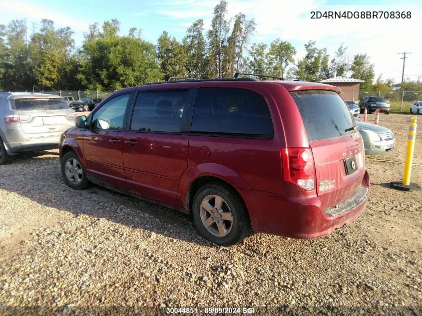 2011 Dodge Grand Caravan Express VIN: 2D4RN4DG8BR708368 Lot: 30044851