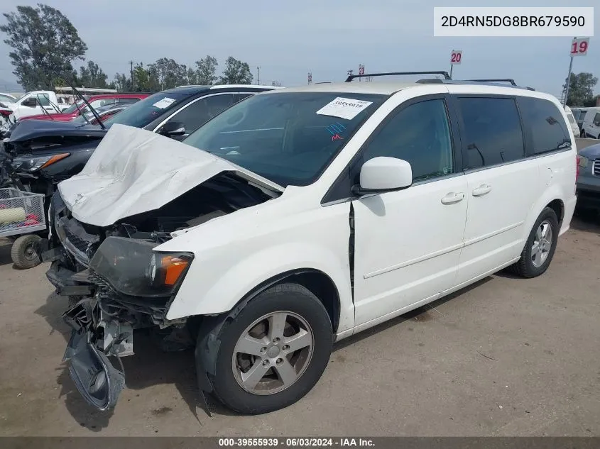 2011 Dodge Grand Caravan Crew VIN: 2D4RN5DG8BR679590 Lot: 39555939