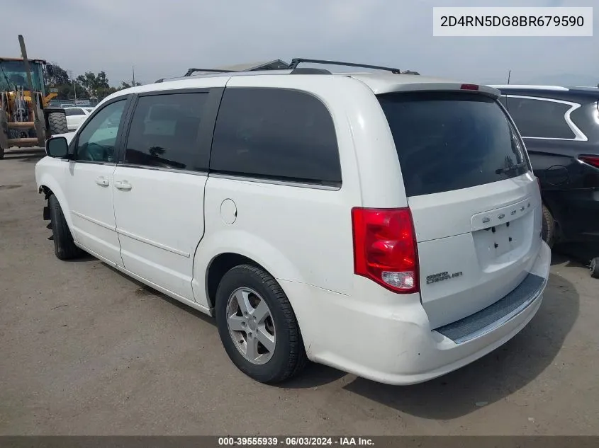 2011 Dodge Grand Caravan Crew VIN: 2D4RN5DG8BR679590 Lot: 39555939