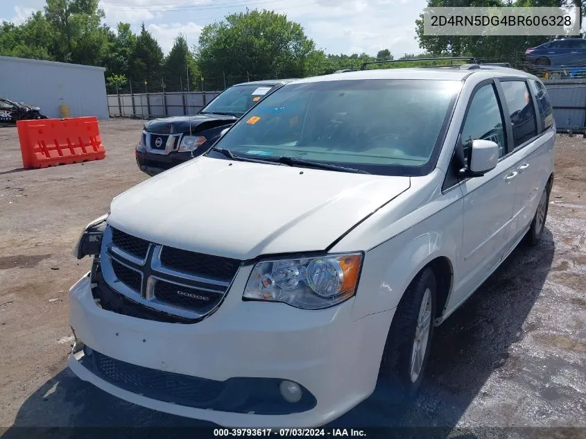 2D4RN5DG4BR606328 2011 Dodge Grand Caravan Crew