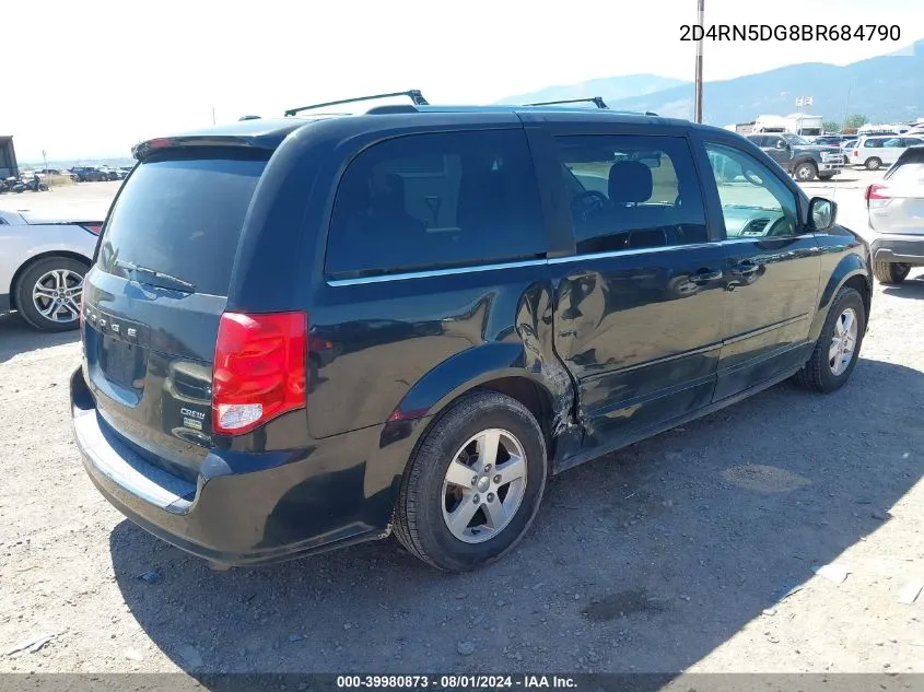 2D4RN5DG8BR684790 2011 Dodge Grand Caravan Crew