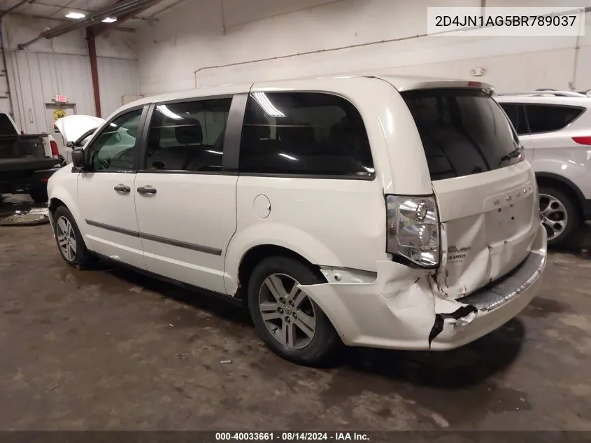 2D4JN1AG5BR789037 2011 Dodge Grand Caravan C/V