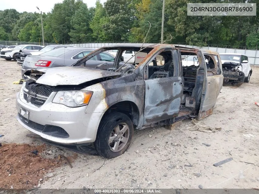 2011 Dodge Grand Caravan Mainstreet VIN: 2D4RN3DG0BR786900 Lot: 40035303