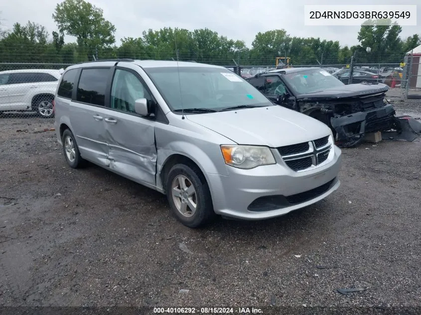 2011 Dodge Grand Caravan Mainstreet VIN: 2D4RN3DG3BR639549 Lot: 40106292