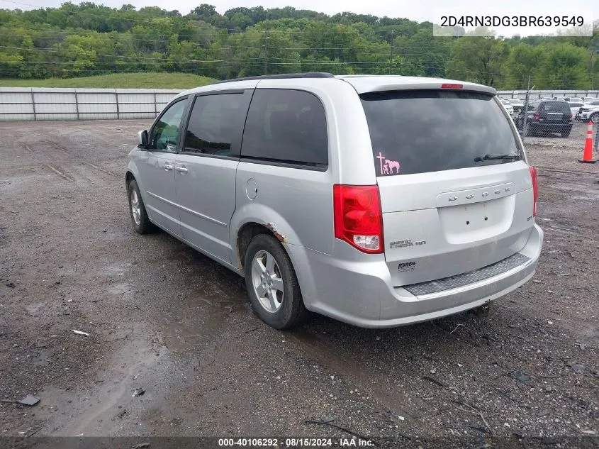 2011 Dodge Grand Caravan Mainstreet VIN: 2D4RN3DG3BR639549 Lot: 40106292