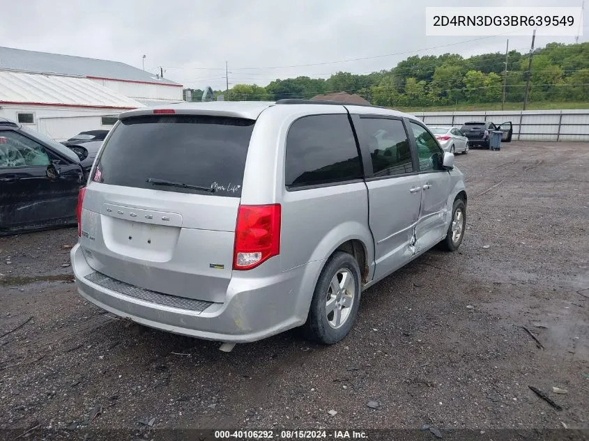 2011 Dodge Grand Caravan Mainstreet VIN: 2D4RN3DG3BR639549 Lot: 40106292