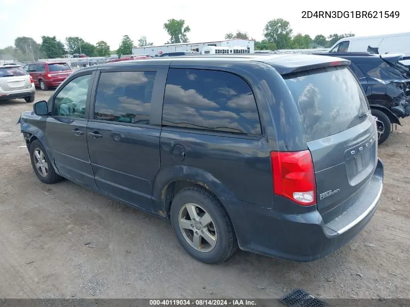 2011 Dodge Grand Caravan Mainstreet VIN: 2D4RN3DG1BR621549 Lot: 40119034