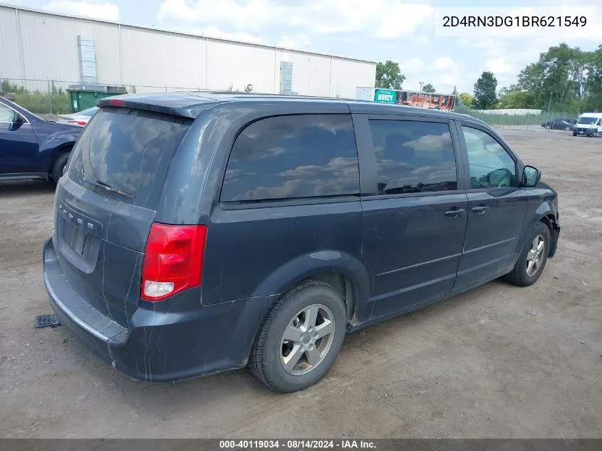 2011 Dodge Grand Caravan Mainstreet VIN: 2D4RN3DG1BR621549 Lot: 40119034