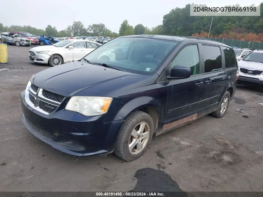 2011 Dodge Grand Caravan Mainstreet VIN: 2D4RN3DG7BR669198 Lot: 40191495