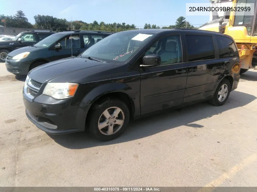 2011 Dodge Grand Caravan Mainstreet VIN: 2D4RN3DG9BR632959 Lot: 40310375