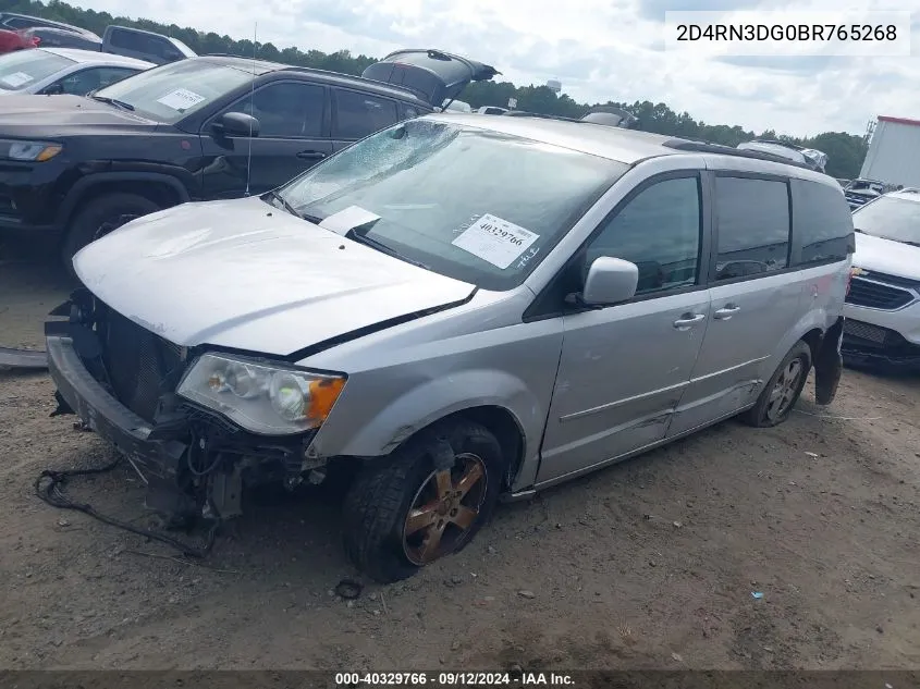 2D4RN3DG0BR765268 2011 Dodge Grand Caravan Mainstreet