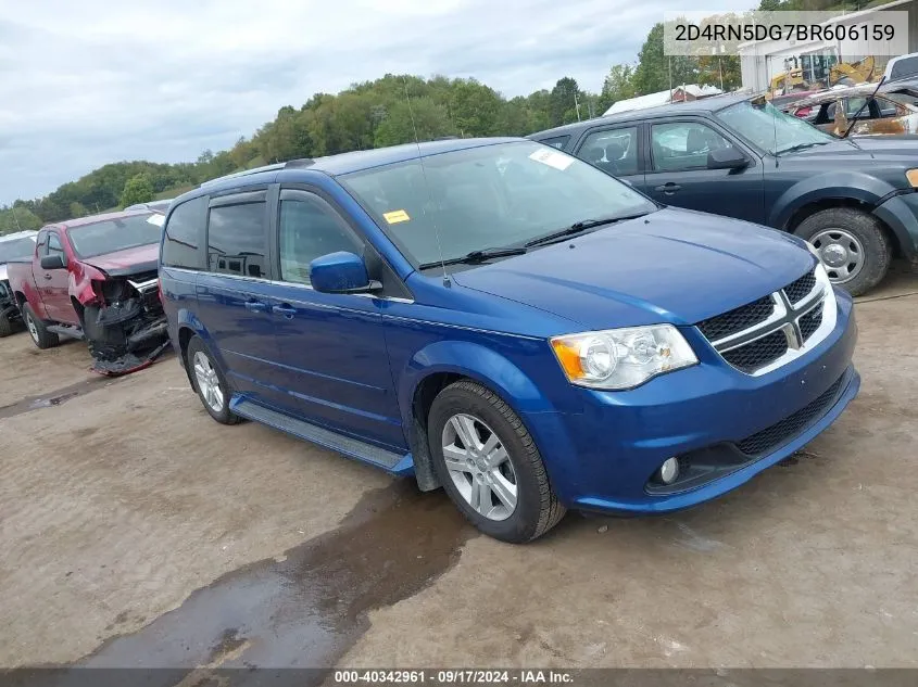 2011 Dodge Grand Caravan Crew VIN: 2D4RN5DG7BR606159 Lot: 40342961