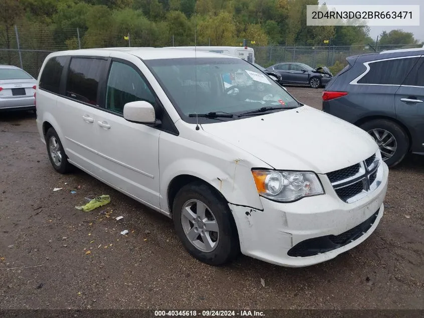 2011 Dodge Grand Caravan Mainstreet VIN: 2D4RN3DG2BR663471 Lot: 40345618