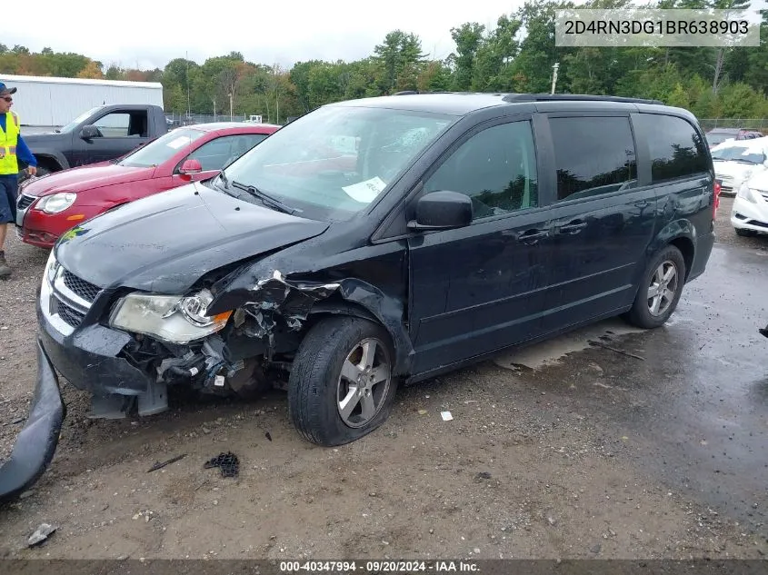 2011 Dodge Grand Caravan Mainstreet VIN: 2D4RN3DG1BR638903 Lot: 40347994