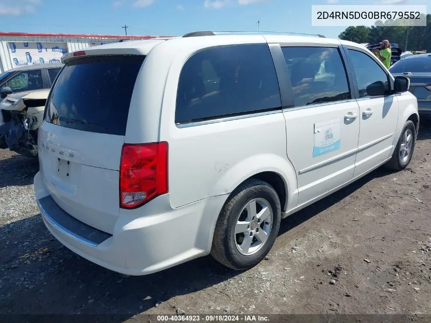 2D4RN5DG0BR679552 2011 Dodge Grand Caravan Crew