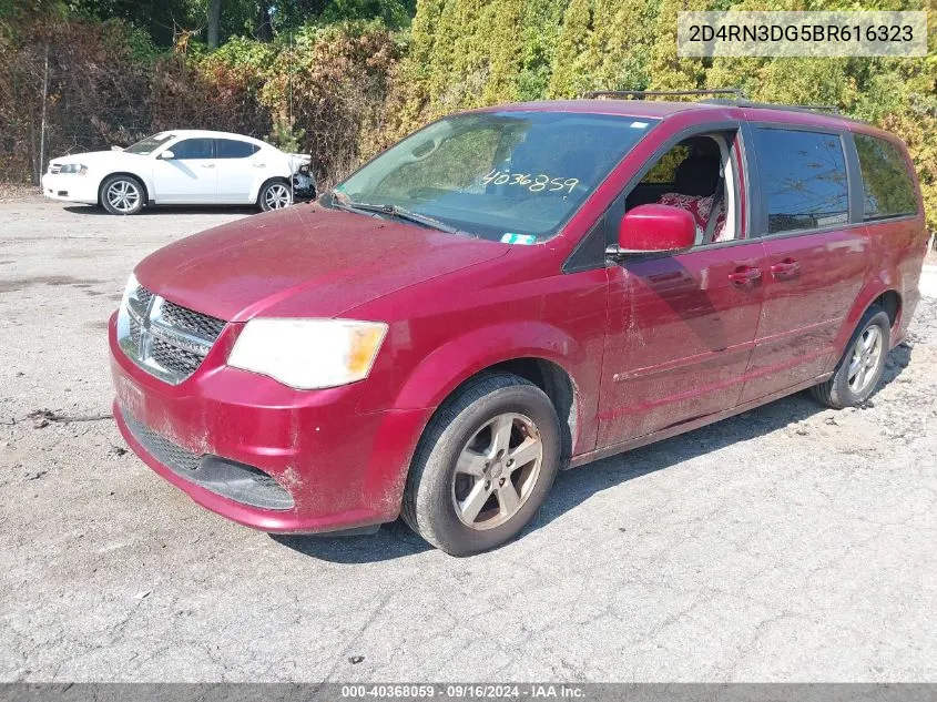 2011 Dodge Grand Caravan Mainstreet VIN: 2D4RN3DG5BR616323 Lot: 40368059