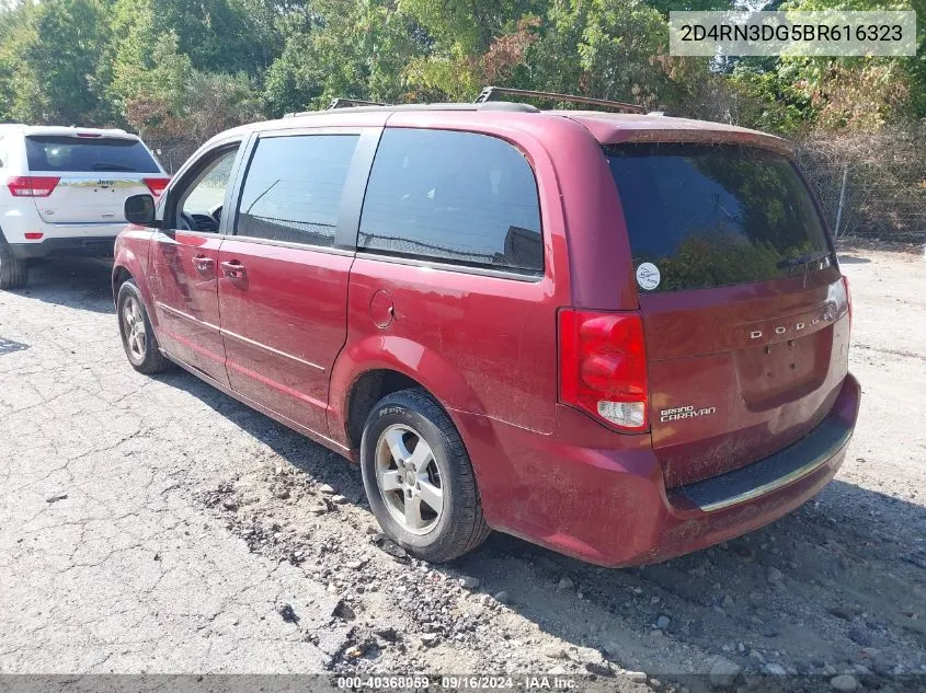 2011 Dodge Grand Caravan Mainstreet VIN: 2D4RN3DG5BR616323 Lot: 40368059