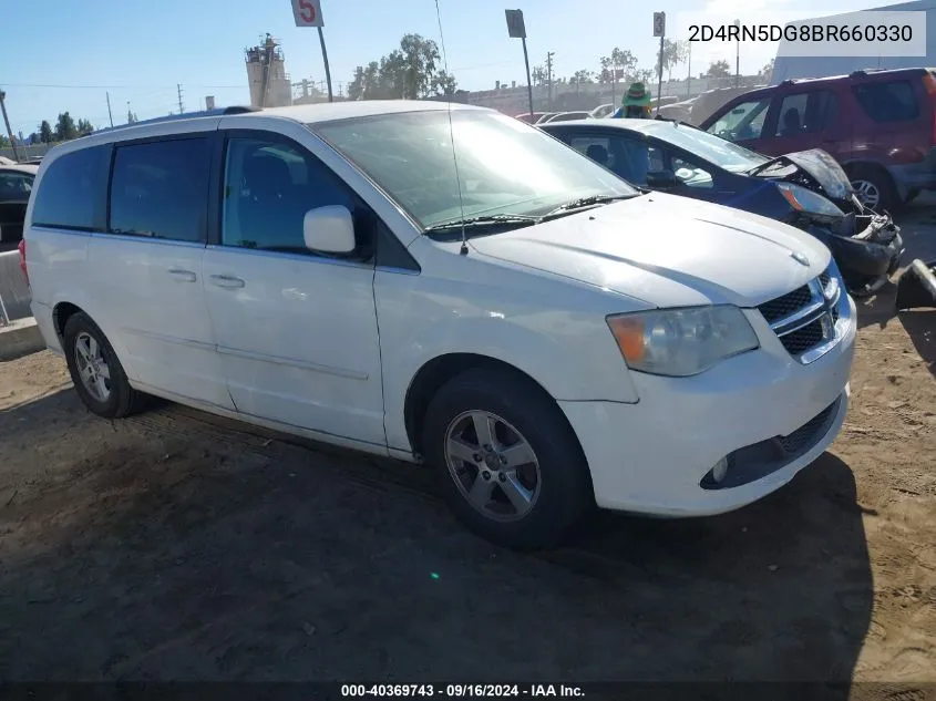 2D4RN5DG8BR660330 2011 Dodge Grand Caravan Crew