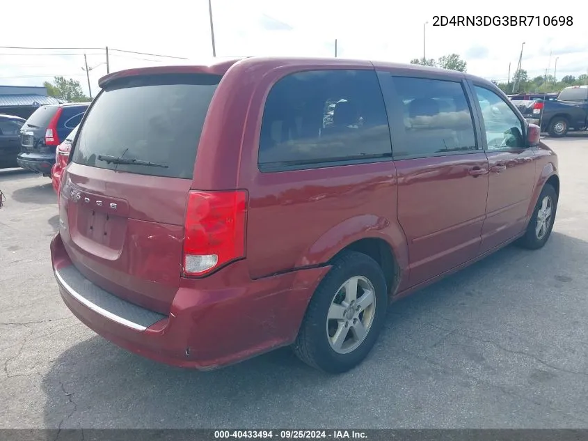 2D4RN3DG3BR710698 2011 Dodge Grand Caravan Mainstreet