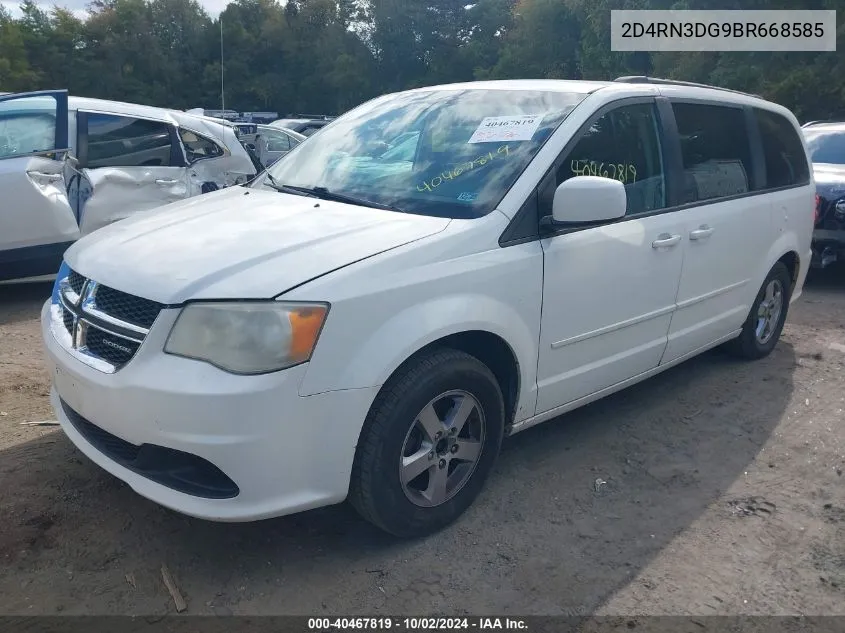 2011 Dodge Grand Caravan Mainstreet VIN: 2D4RN3DG9BR668585 Lot: 40467819