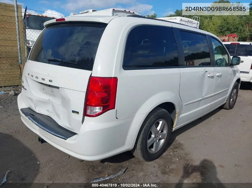 2D4RN3DG9BR668585 2011 Dodge Grand Caravan Mainstreet