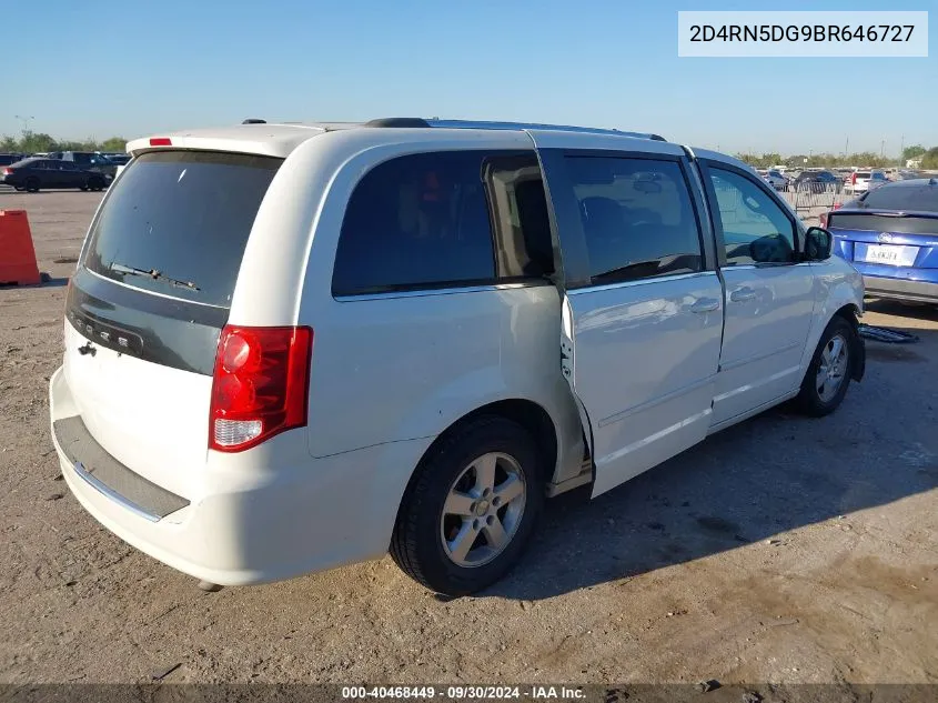 2011 Dodge Grand Caravan Crew VIN: 2D4RN5DG9BR646727 Lot: 40468449