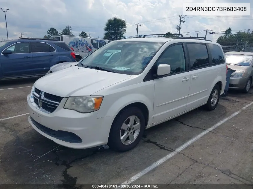 2D4RN3DG7BR683408 2011 Dodge Grand Caravan Mainstreet