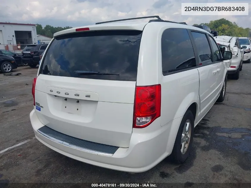 2011 Dodge Grand Caravan Mainstreet VIN: 2D4RN3DG7BR683408 Lot: 40478161