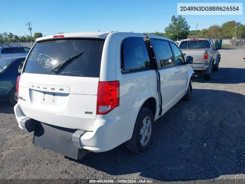 2D4RN3DG8BR626554 2011 Dodge Grand Caravan Mainstreet