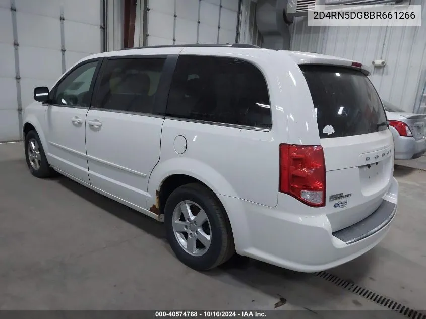 2011 Dodge Grand Caravan Crew VIN: 2D4RN5DG8BR661266 Lot: 40574768