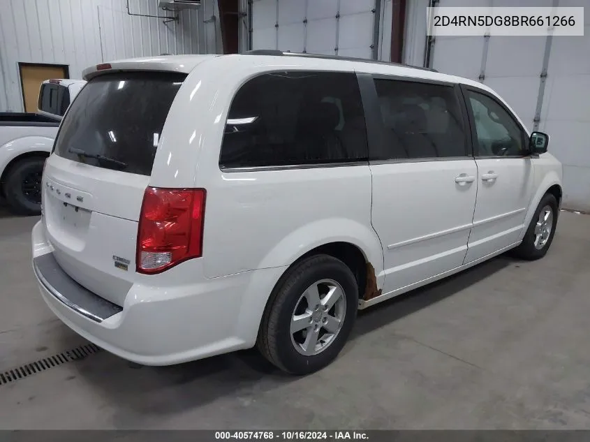 2011 Dodge Grand Caravan Crew VIN: 2D4RN5DG8BR661266 Lot: 40574768