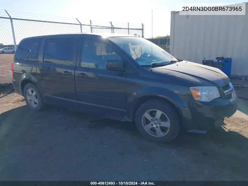 2011 Dodge Grand Caravan Mainstreet VIN: 2D4RN3DG0BR673965 Lot: 40612493