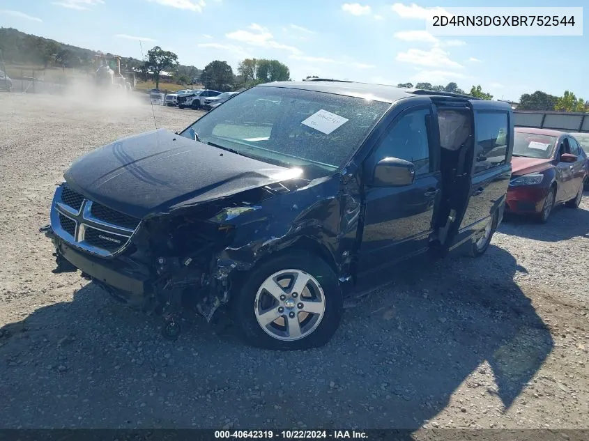 2011 Dodge Grand Caravan Mainstreet VIN: 2D4RN3DGXBR752544 Lot: 40642319