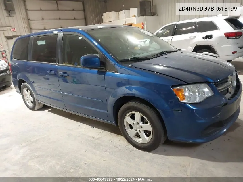 2011 Dodge Grand Caravan Mainstreet VIN: 2D4RN3DG7BR618199 Lot: 40649929