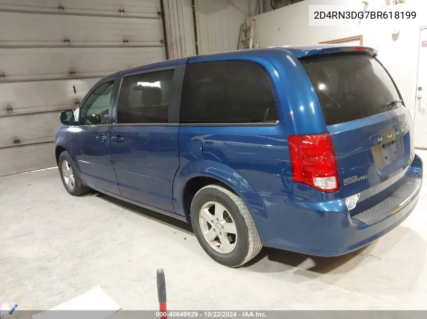 2011 Dodge Grand Caravan Mainstreet VIN: 2D4RN3DG7BR618199 Lot: 40649929