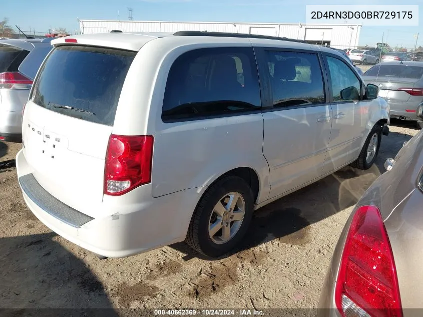 2011 Dodge Grand Caravan Mainstreet VIN: 2D4RN3DG0BR729175 Lot: 40662369