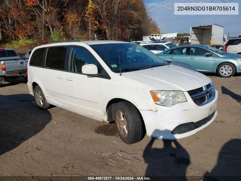 2011 Dodge Grand Caravan Mainstreet VIN: 2D4RN3DG1BR705614 Lot: 40672577