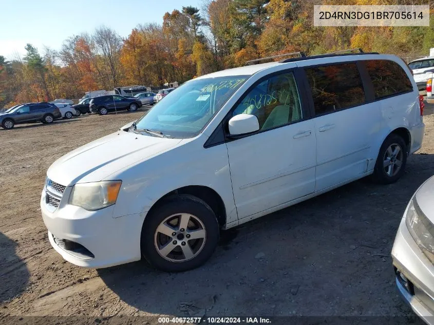 2011 Dodge Grand Caravan Mainstreet VIN: 2D4RN3DG1BR705614 Lot: 40672577