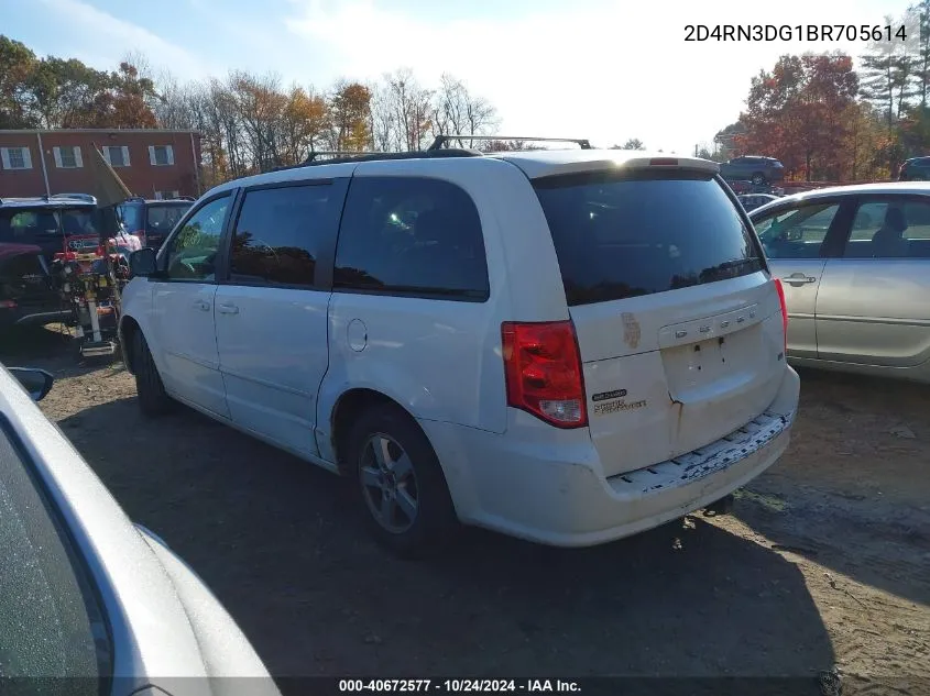 2D4RN3DG1BR705614 2011 Dodge Grand Caravan Mainstreet