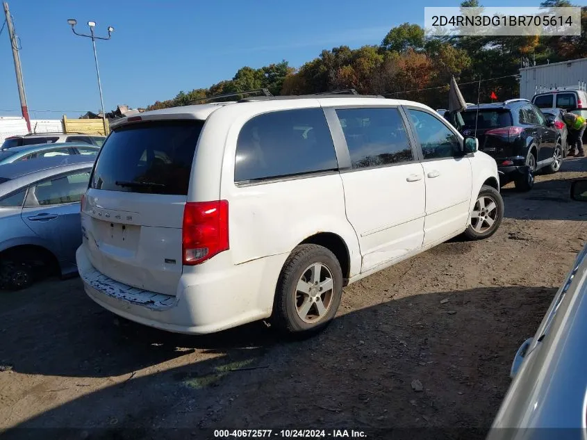 2011 Dodge Grand Caravan Mainstreet VIN: 2D4RN3DG1BR705614 Lot: 40672577